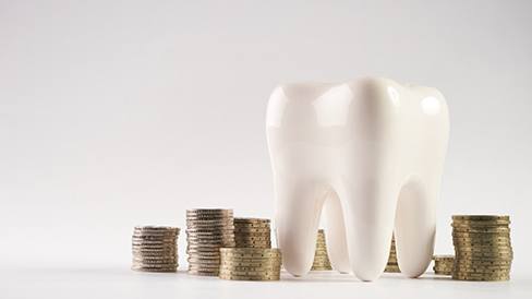 A tooth and money