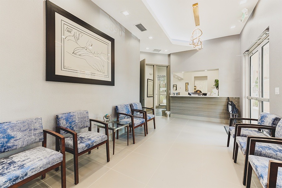 Waiting Area at Kulick Dental Group