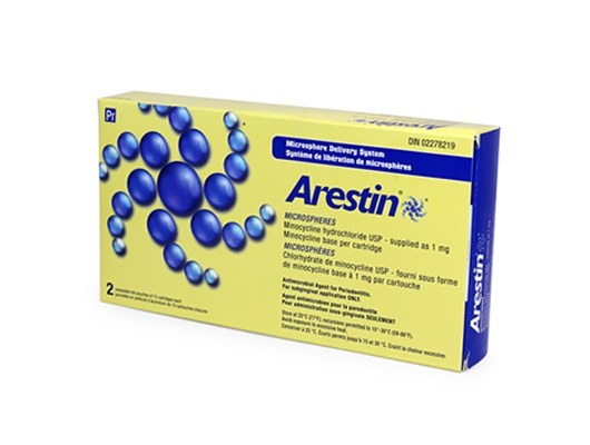 Arestin box