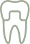 Icon of a tooth with a dental crown