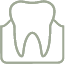Icon of a tooth in the gums